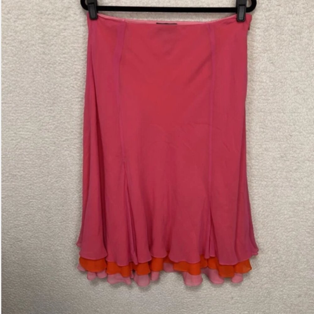 Vintage Y2K/90s Lauren Ralph Lauren 100% Silk Skirt